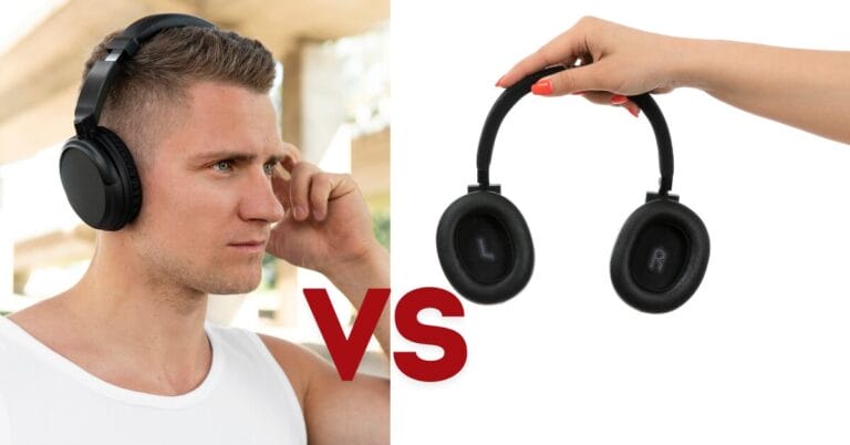 What is the difference between IR and RF headphones?